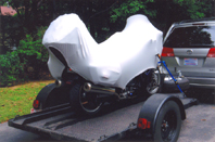 Yamaha FJR with Geza Motorcycle Cover